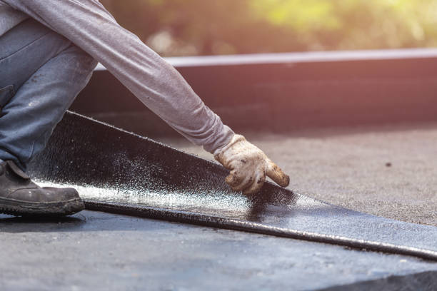 Professional Interior Drainage System technician working in Le Roy, IL